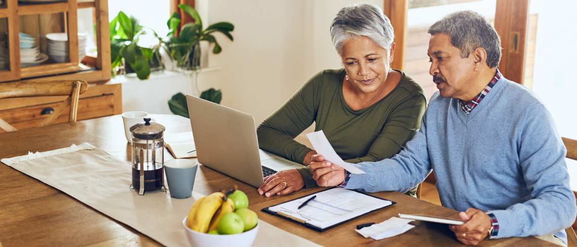 Couple Filing Taxes